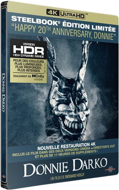 Nuevo steelbook Donnie Darko en 4K/BD