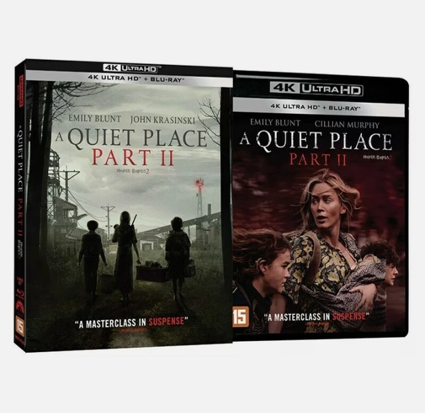 Edición coreana de A Quiet Place 2 en 4K/BD