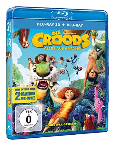 Los Croods 2 anunciada en 3D y 4K en Europa