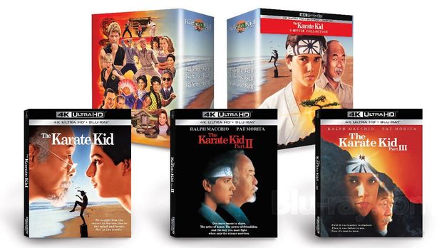 Trilogía Karate Kid en UHD 4K/BD