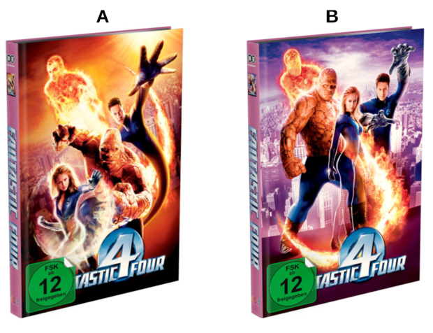 Mediabooks exclusivos Fantastic Four