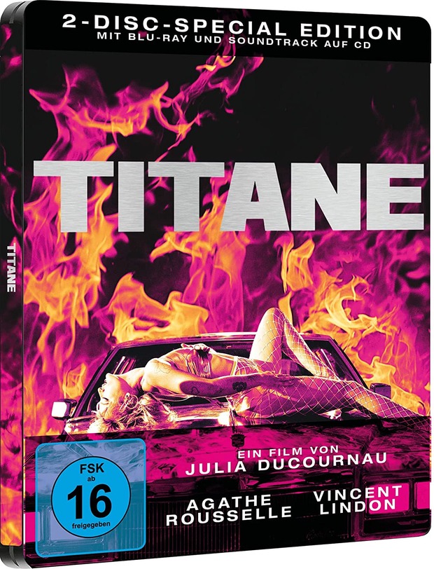 Steelbook Titane de Julia Ducournau