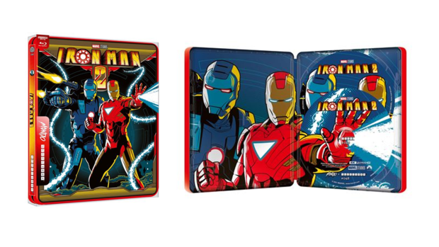 Nuevo steelbook de Iron Man 2 x Mondo en 4K