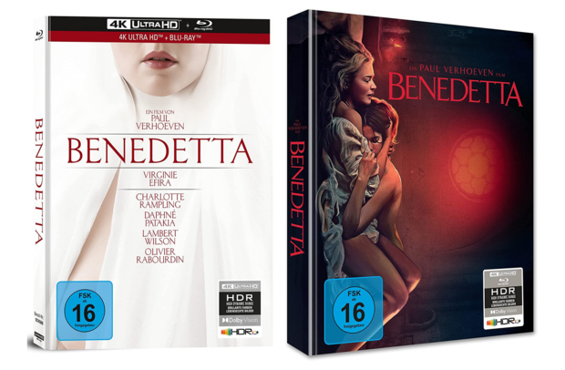 Dos mediabooks para Benedetta en 4K/BD
