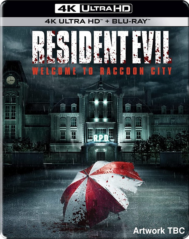 Steelbook 4K/BD Resident Evil: Welcome to Racoon City