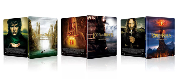 Steelbooks 4K exclusivos The Lord of the rings