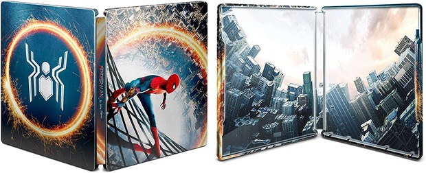 Diseño steelbook 'city' Spider-man No Way Home