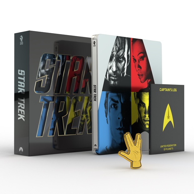 Presentación Steelbook 4K Star Trek de ToC