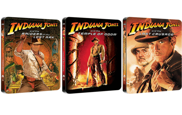 Zavvi anuncia en exclusiva:  "Tres títulos de Indiana Jones" en steelbook para agosto.