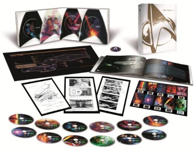 "Star Trek I - X" [Limited Collector's Edition] anunciado en UK para el 25 de noviembre.