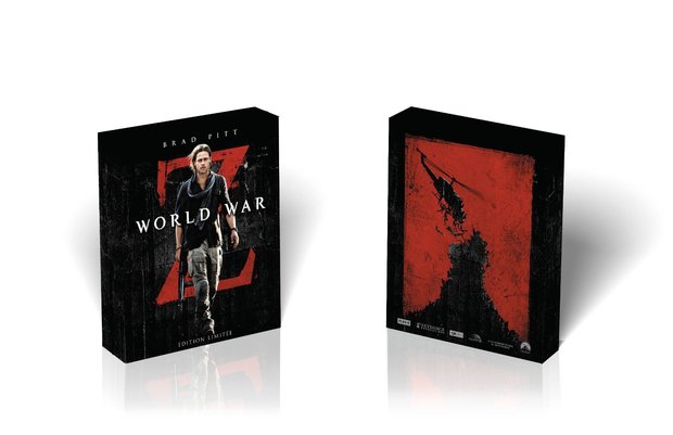 En Francia: "World War Z - Combo Blu-ray 3D Edition Limitée Boîtier Métal" para el 20 de noviembre.