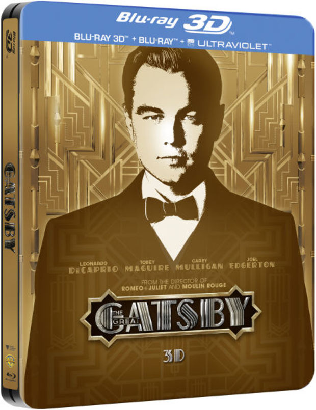 Nuevo diseño: "The Great Gatsby" (steelbook) en UK para el 11 de noviembre.