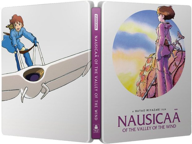 En UK: "Nausicaä of the Valley of the Wind" (steelbook blu-ray + dvd)...