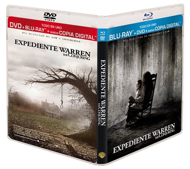 Carátula: "Expediente Warren: The Conjuring" a la venta para el 12 de noviembre.