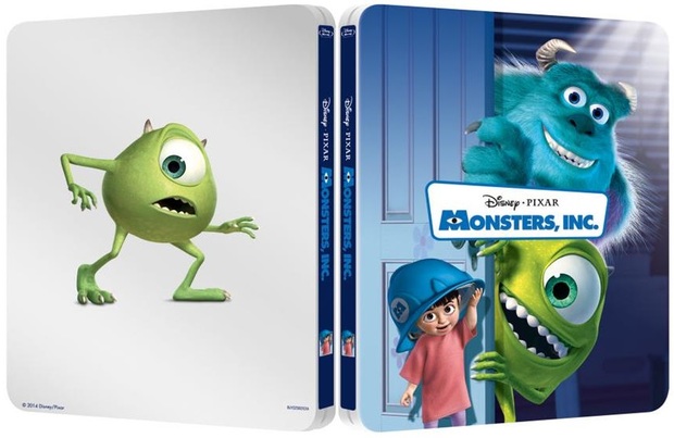"Monsters, Inc. 3D" - Steelbook exclusivo de zavvi para febrero.