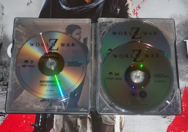 Contenido: "World War Z" - Édition limitée et numérotée (Blu-ray Francia)