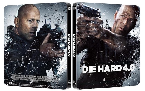 "Die Hard 4.0" - Steelbook exclusivo de zavvi para el 10 de febrero.