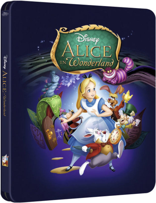 "Alice in Wonderland" - Steelbook exclusivo de zavvi anunciado para junio.