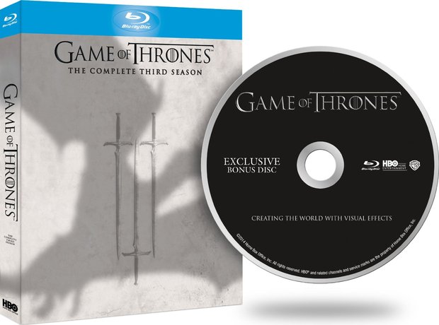 Exclusivo de Amazon.co.uk: "Game of Thrones - Season 3" (Includes Bonus Disc 'Creating The World With Visual Effects')
