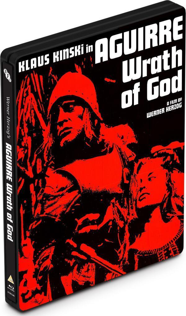 Steelbook de "Aguirre, Wrath of God" anunciado en UK para mayo.