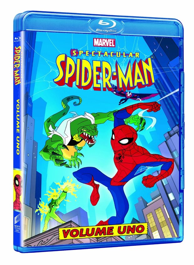 "The Spectacular Spider-Man" (TV Series) anunciado en Italia y USA en blu-ray.