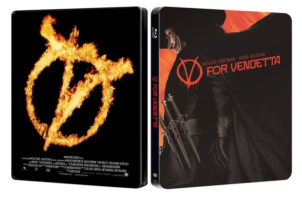 Otro steelbook de "V for Vendetta" (exclusivo de zavvi)