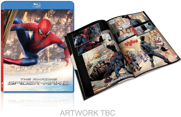 Exclusivo de Amazon.co.uk "The Amazing Spider-Man 2 - Limited Edition with Comic Book"