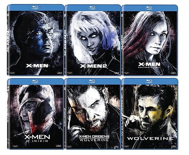 Nuevos diseños para las carátulas de "X-Men", disponibles en Portugal.
