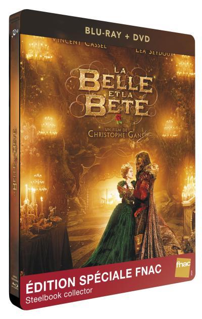 "La Belle et la bête" - Steelbook blu-ray anunciado en Francia.