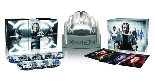 Anunciado también en Europa "X-Men: Complete Blu-ray Collection with Cerebro helmet"