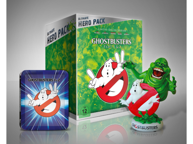 "Ghostbusters I & II" (Steelbook + figura) anunciado en Alemania.