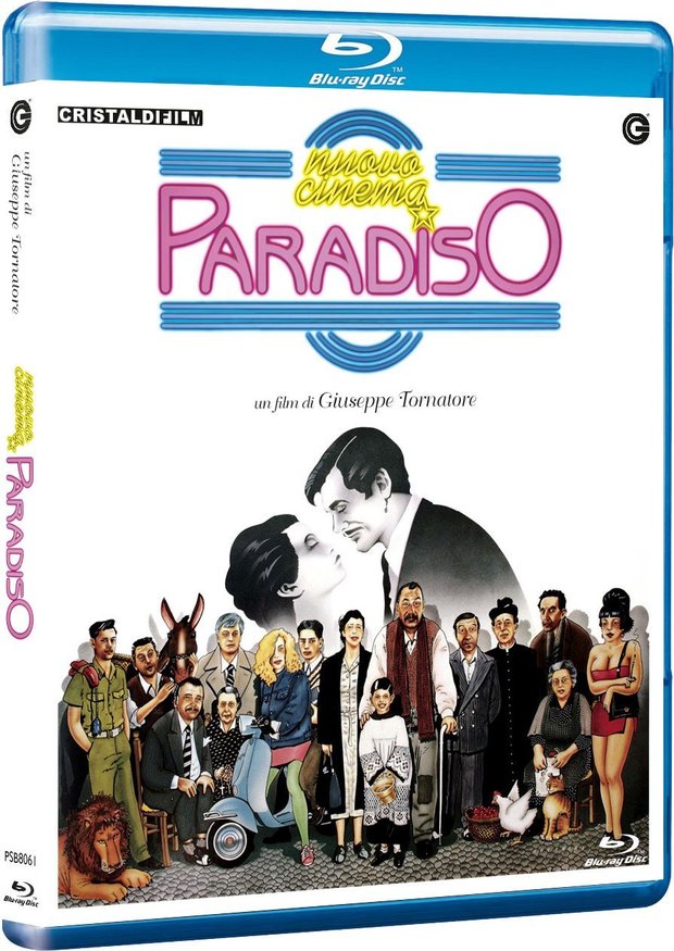 Edición italiana de "Nuovo Cinema Paradiso"
