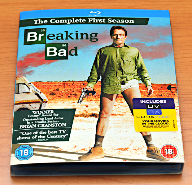 Breaking Bad, 1ª Temporada. Edición UK en Castellano.