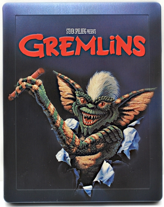 Gremlins STEELBOOK, edición UK en castellano.