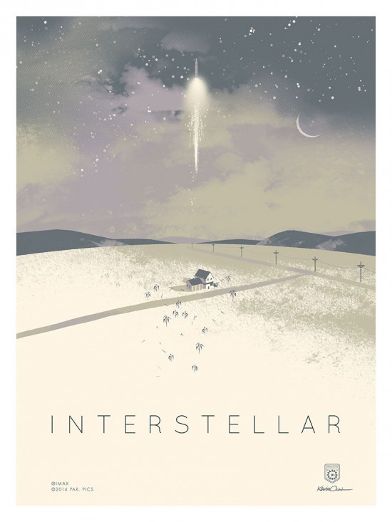Interstellar IMAX Poster (Kevin Dart)