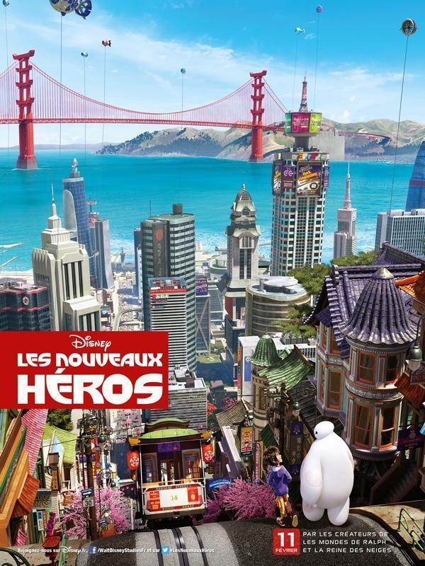Poster francés de Big Hero 6