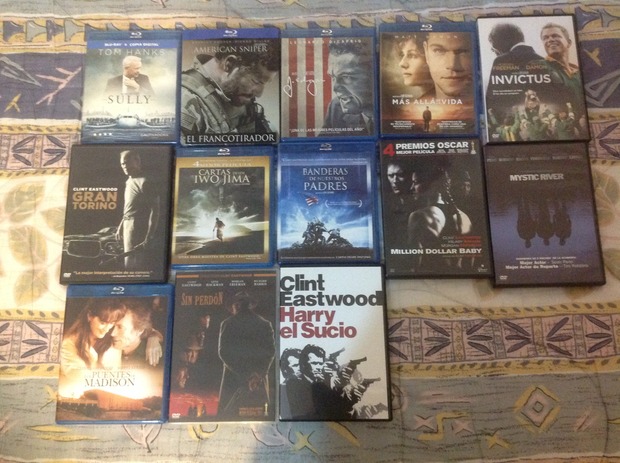 Mi humilde colección Clint Eastwood