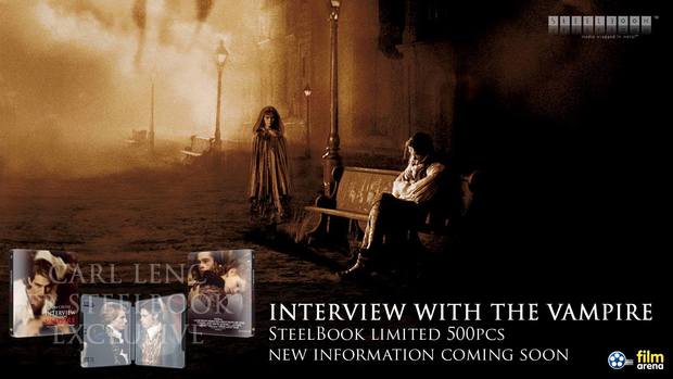 Próximamente: Steelbook de Entrevista con el Vampiro (República Checa)