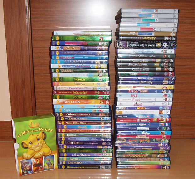 Mis DVD's de Disney