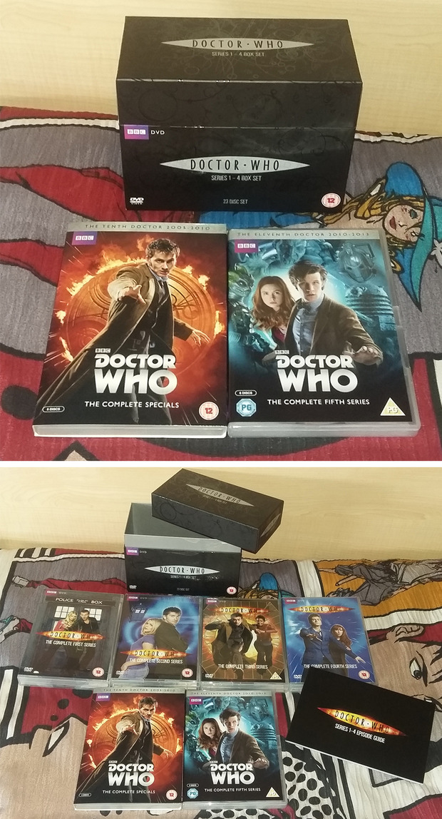 Mi colección de Doctor Who (aún creciendo)