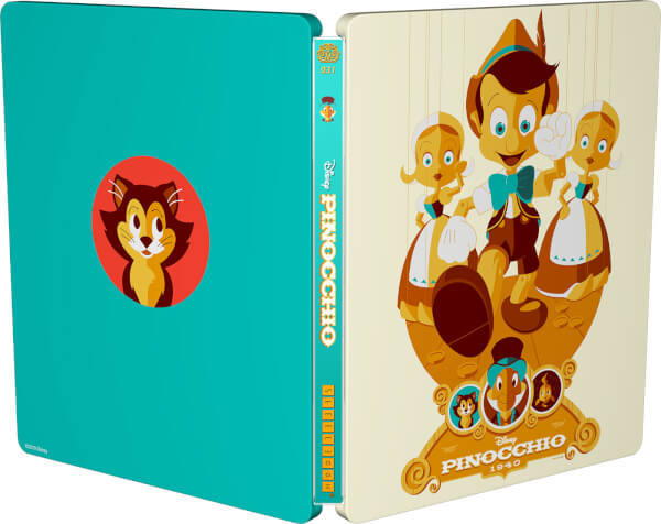 Nuevo steelbook de Pinocho anunciado