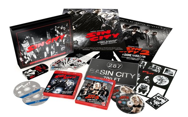  Sin City: Ultimate Killer Edition Deluxe Box Set [Blu-ray] - Ya disponible... 15.12.2014