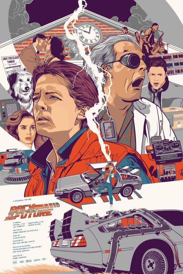 BTTF Tribute Art by Vincent Rhafael Aseo