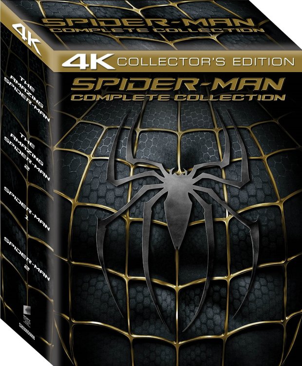 [Blu-ray] Spiderman 4K Complete Collection 