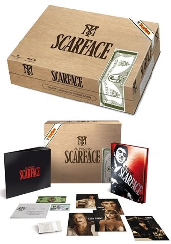 CHOLLO!!!! [Blu-ray] Scarface (Collector Cigarbox) (Blu-Ray Combo) [Import belge] 