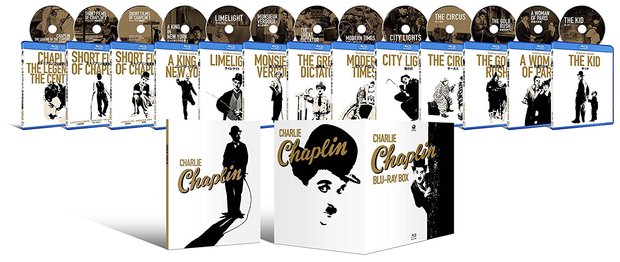 "Charlie Chaplin Blu-ray Box - JAPÓN
