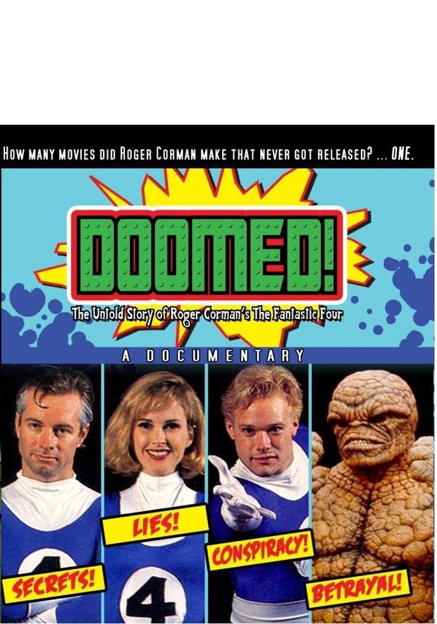  Doomed! The Untold Story of Roger Corman's The Fantastic Four [Blu-ray] - Amazon.com