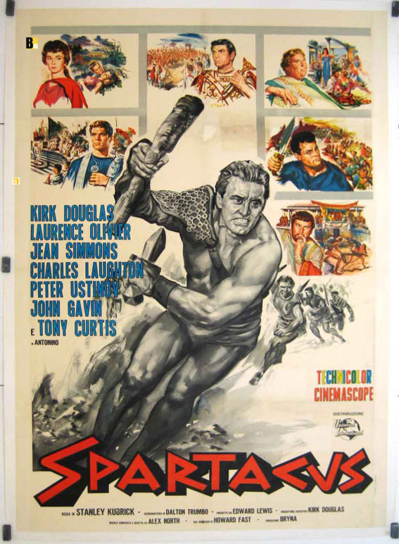  Póster de Spartacus (1960)