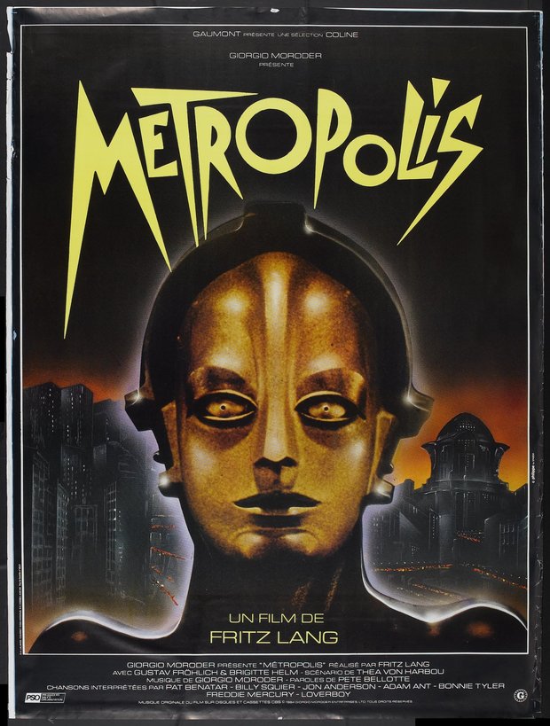 Póster de Metrópolis (1984)
