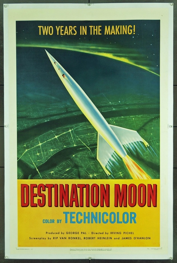 Póster de Destination Moon (1950)